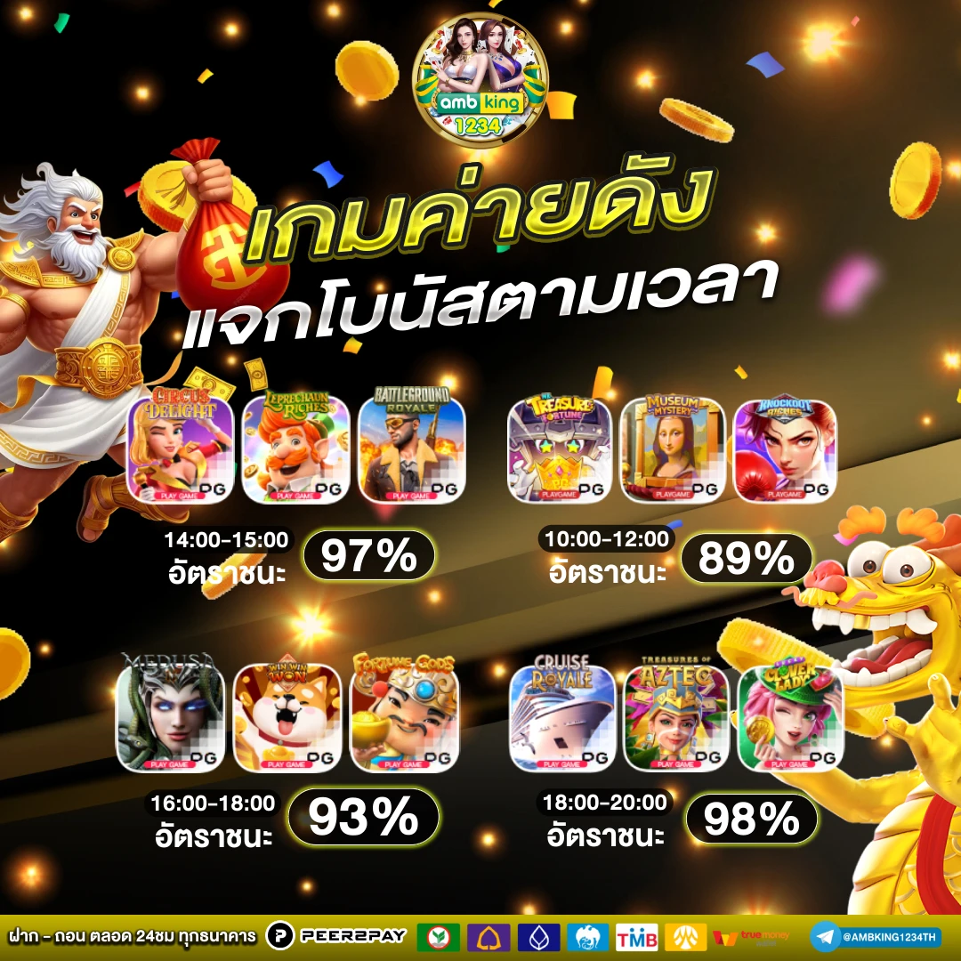 เว็บรวมสล็อตทุกค่าย - แบนเนอร์โปรโมชั่น