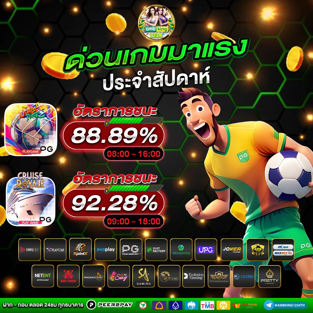 รวมเกมสล็อต - แบนเนอร์โปรโมชั่น