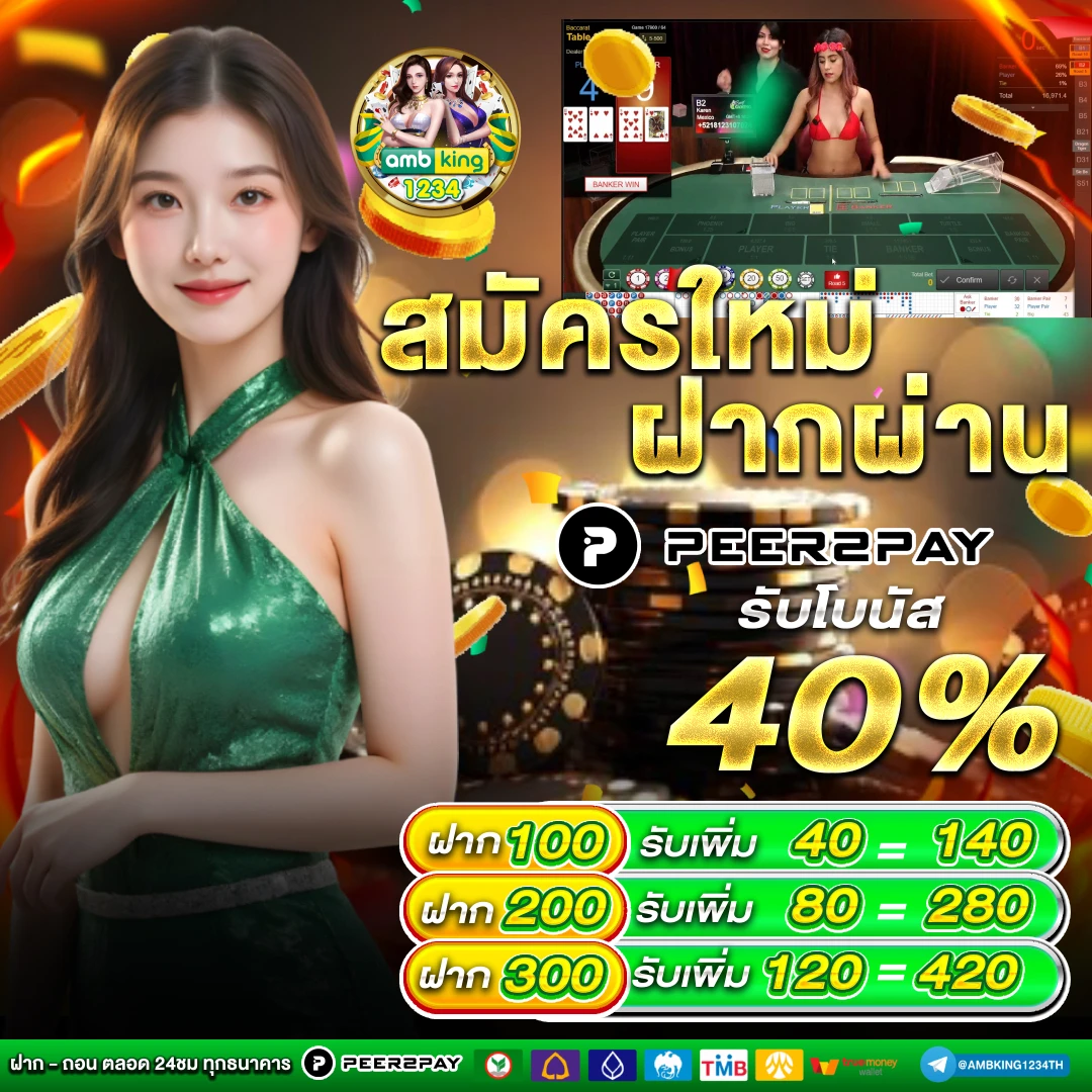 สมัคเกมสล๊อต - แบนเนอร์โปรโมชั่น