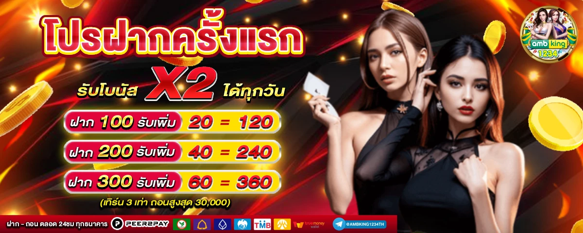 คืนยอดเสีย สล็อต - แบนเนอร์โปรโมชั่น